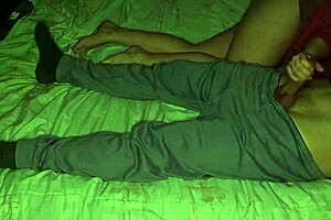 My sexy blonde roommate couldn't stop cumming from my fingering on a cold night.