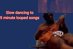 We danced for the first time as a couple