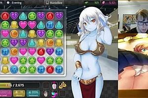 Aiko and Milf Jessie Get Raw Cumshots in HuniePop Uncensored.