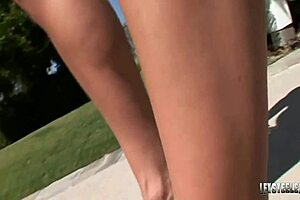 does hot blonde lori lust crave lexington steeles big black cock poolside?