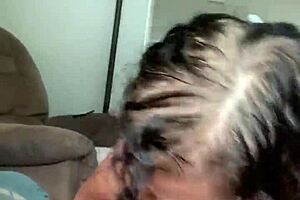 She Sucked My Dick Until I Came On Her Tongue