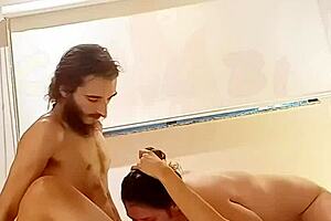 I gived the ass to my bi husband and he fuck me alot with big dick