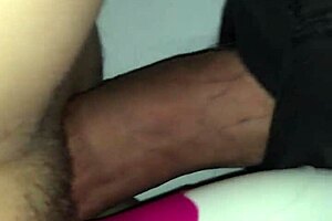 drippinglips85 takes intense dp with toy and cock