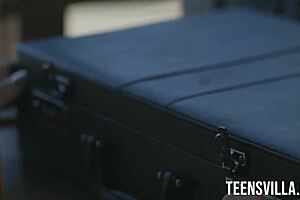 its all ours as ryan driller and vanna bardot share petite teen blowjob and hardcore pov