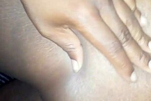 Black home video where a thick slut has her pussy devoured and flooded