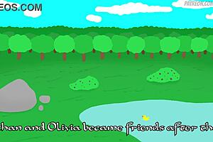 Busty nerd has anal sex in college library