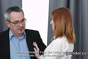 Elegant Girl Is Teased And Rode By Older Teacher