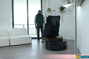 hey, that petite brunette gf gets rough doggystyle from her bf