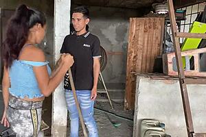 I fuck my sister-in-law when stepbrother's away. Her pussy gets licked and cumshot.