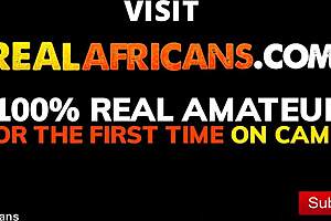 Amateur Ebony Chick Dances Onto Huge Black Cock