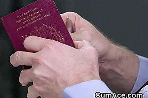 Hot Peach Devours Jizz Load On Face