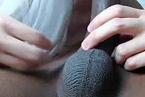 asian trap deepthroats big black cock in interracial encounter