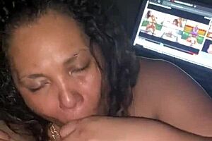 44-Year-Old Latina Mature Sucks Cock and Licks Ass in Amateur Scene