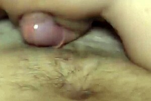 Teen rubs her pussy moaning until she cums all over the cock