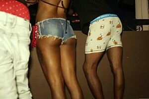 Naija beauty squirts hard after crazy outdoor fuck!