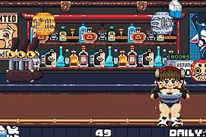 milk bouncer hentai game with cute riding and giant boobs