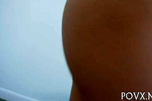 Charley chase sucks cock in pov oral and orgasm