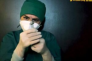 Intense Latex Gloves Fetish Domination