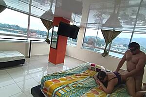 On a trip with my boss's wife we had to share the bed in the hotel