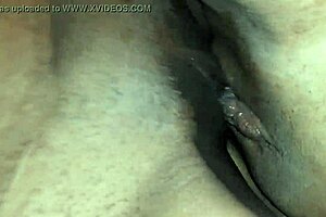 shaved pussy rubbing with friend in amateur lesbian video