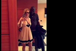 On the third day in Paris, she's flashing and having sex?