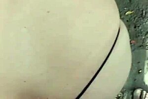 Intense Sex With Well-Endowed Black Man On Beach