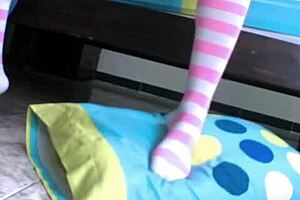 BUSTY PETITE 18+ WITH CUTE BODY IS FINGERED UNTIL FEMALE ORGASM AND GETS THAT PUSSY WET