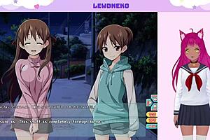 Vtuber plays Go Go Nippon game and masturbates with vibrator toys for orgasm.