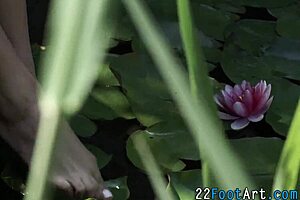 Big tit slut with huge ass on her feet gets covered in jizz