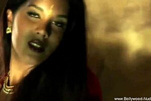 bollywood dancer moves gracefully and sensually