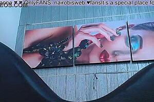 Suggestive tease of my ass hole with big tits and big ass