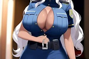 police woman making me undress in these clips