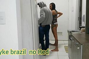 housekeeper comes to clean, but gives me great sex in kitchen 😏