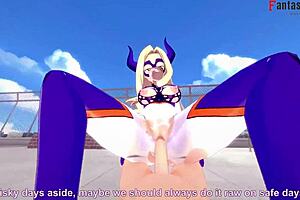 Yu Takeyama contrasts small teen with big ass fucking in anime cosplay.