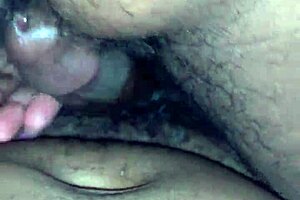 I got distracted by her wet hairy pussy during the game