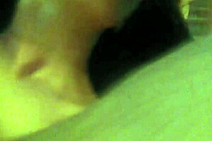 She starts with a wet blowjob on his cock, sucking it deeply and passionately. Then she moves to intense oral action, making it even wetter.