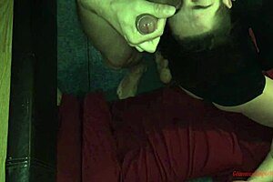 What an amazing lady sucking and swallowing that dick!