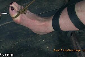 i'm tormenting this babe's vagina with my favorite toy