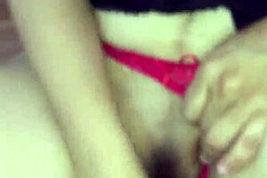 katy masturbates her pussy with cock