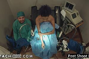 Freshman Phoenix Rose Gets Hitachi Wand Orgasms By Doctor Tampa In College Physical At Hitachihoescom