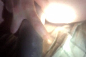 wife masturbates her pussy while husband is on business trip