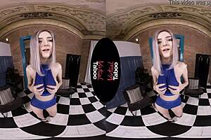 virtual taboo with blue nights masturbation