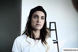 Lesbian step sister experiments with crazy family dynamics