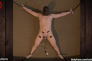 hey, cranking up the voltage with estim pads and anal probe... wild stuff! ⚡