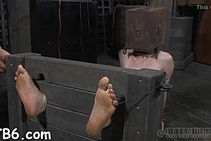 the chick suffers pain pleasures... in rough blowjob!