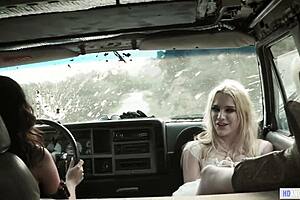 Girlsway's fantasy factory wastelands episode with April O'Neil and Kenna James