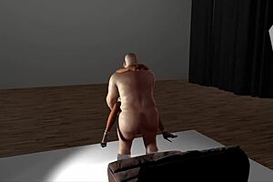 dolletta vs bigboi in an anal rimjob game experience