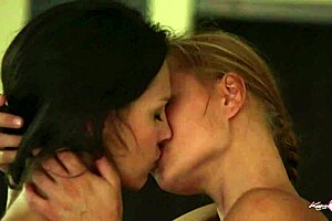 Kiss me kiss me kiss me in this intriguing gay lesbian scene