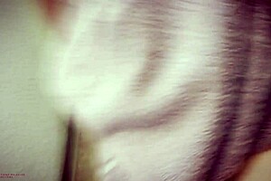 surprised from behind in the bathroom, she lets me fuck her doggystyle like a horny milf