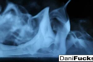 Hot gothic vampire dani daniels fucks herself until she cums